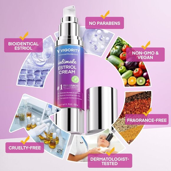 Vigority Bioidentical Estriol Cream Targets Vaginal Dryness & Irritation - Picture 4 of 6